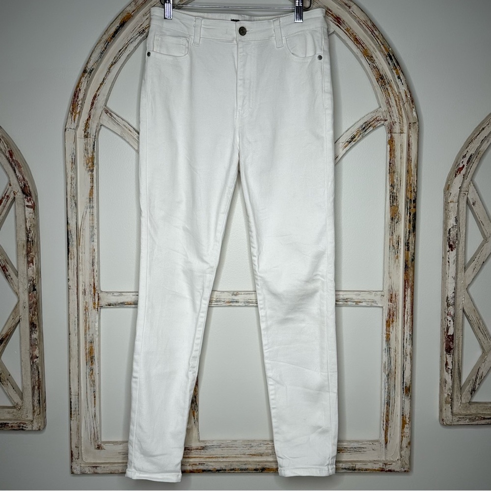 Buffalo David Bitton Womens Jeans Pants White Size 30 "Ivy" High Rise Skinny